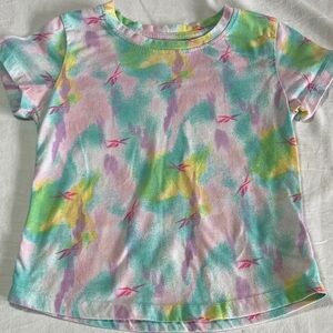 Reebok Pastel Tie-Dye Kids Tee, size 10/11